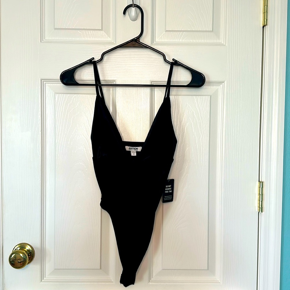 Express Velvet Bodysuit